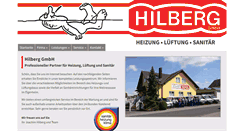 Desktop Screenshot of hilberg.de
